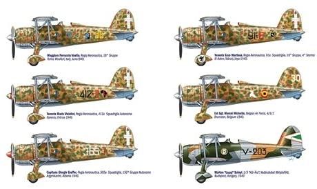 ITA2702 - Avion CR.42 Falco Aces à assembler et à peindre - 1