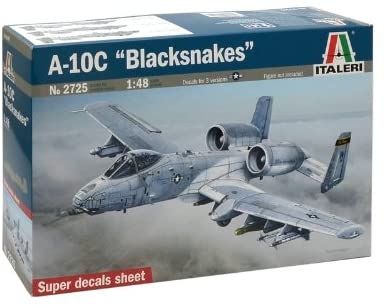 ITA2725 - Avion de chasse A-10C Blacksnakes à assembler et à peindre - 1