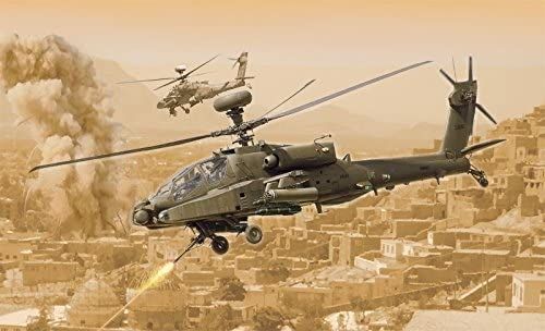 ITA2748 - Hélicopyère AH-64D Apache Longbow à assembler et à peindre - 1
