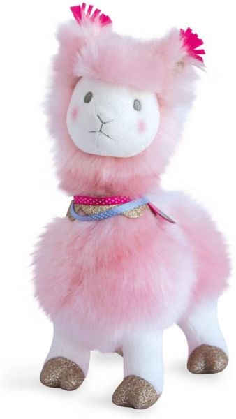 HO2802 - Peluche Lama Rose 30 cm - 1