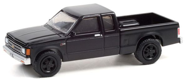GREEN28070-C - CHEVROLET S-10 1988 BLACK BANDIT sous blister - 1