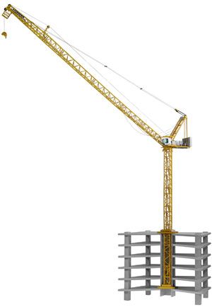 ARCHIVE189 - Grue à Tour LIEBHERR 160HC-L - 1
