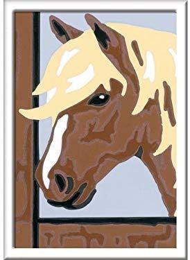 RAV29661 - Numéro d'art - Joli poney - 8.5 x 12 cm - 1