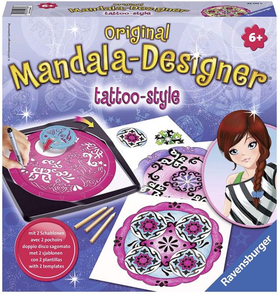 RAV29743 - Mandala designer 2 en 1 - Tatoo style - 1