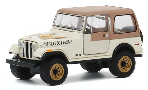 GREEN30175 - JEEP CJ-7 1979 Golden Eagle de la série DIXIE sous blister - 1