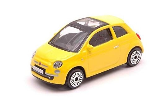 BUR30184 - FIAT 500 2008 jaune - 1