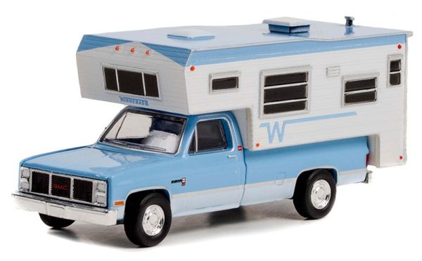 GREEN30338 - Camping-car GMC Sierra 2500 1985 CAMPER  de la série WINNEBAGO sous blister - 1