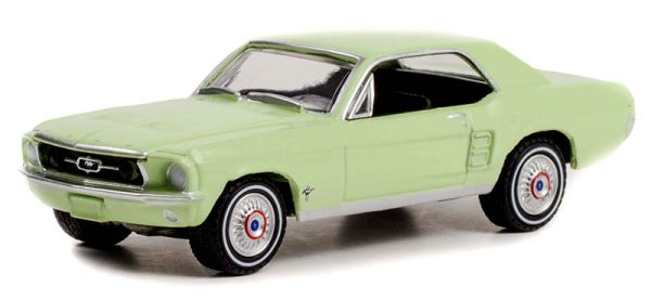 GREEN30353 - FORD Mustang coupé 1967 verte de la série SHE COUNTRY Special sous blister - 1