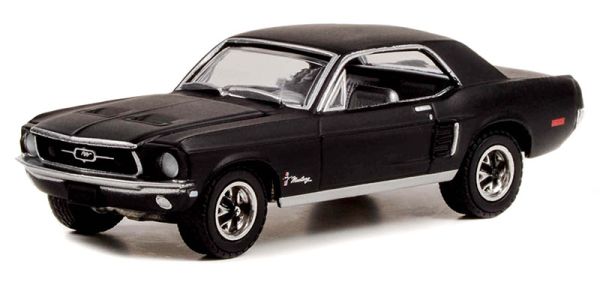 GREEN30354 - FORD Mustang coupé 1968 Noire de la série SHE COUNTRY Special sous blister - 1