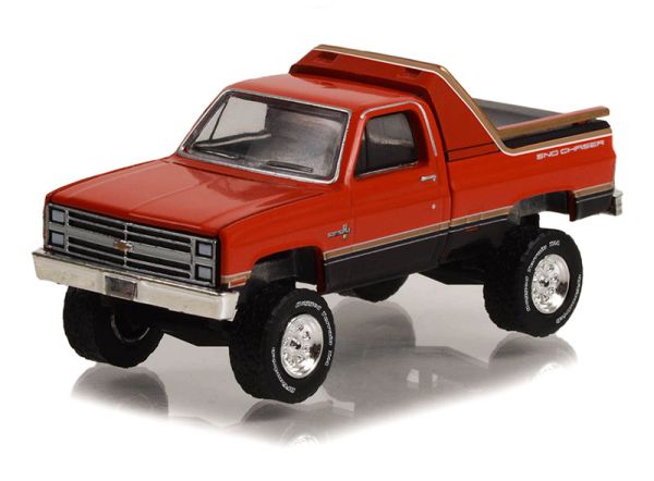 GREEN30365 - CHEVROLET K-10 Scottsdale 4x4 1984 SNO CHASER sous blister - 1