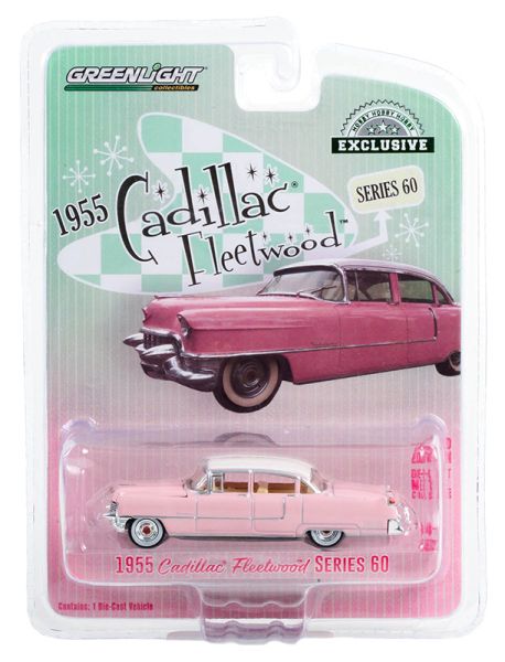 GREEN30396 - CADILLAC Fleetwood Séries 60 1955 Rose sous blister - 1