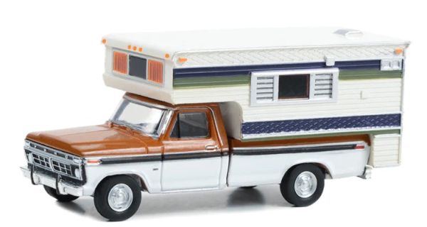 GREEN30406 - FORD F-250 Camper 1976 de la série Camper Spécial sous blister - 1