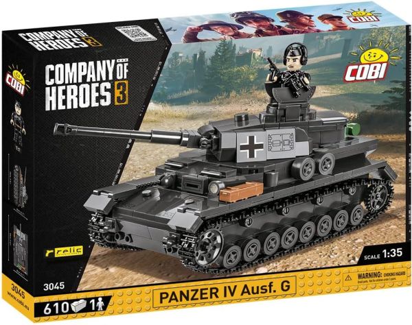 COB3045 - Char PANZER IV Ausf. G - 610 Pièces - 1