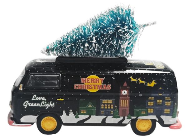 GREEN30564-A - VOLKSWAGEN Type 2 panel van 1971 de la série CHRISTMAS COLLECTION 2025 sous blister - 1