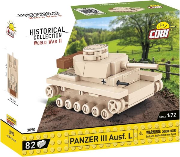 COB3090 - Char PANZER III Ausf.L - 82 Pièces - 1