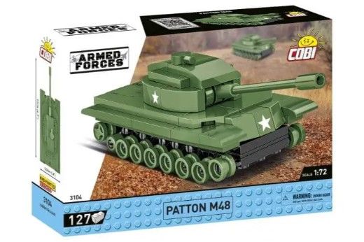 COB3104 - Char PATTON M48 - 127 Pièces - 1