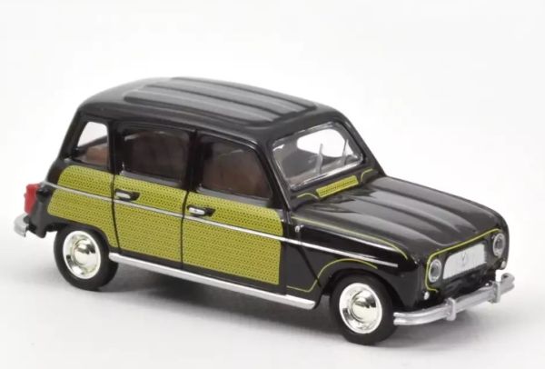 NOREV310938 - RENAULT 4 Parisienne 1963 Noir et jaune - 1