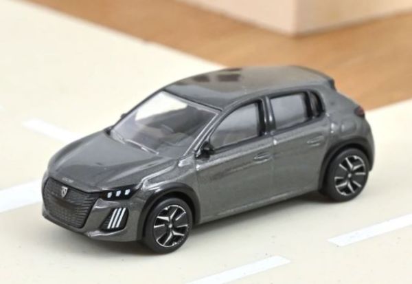 NOREV310985 - PEUGEOT 208 2024 Gris Sélénium - 1