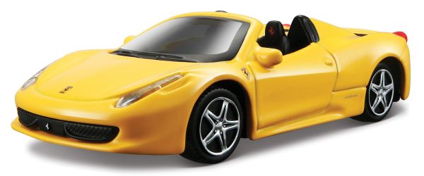 BUR31134GE - FERRARI  458 Spider Jaune - 1