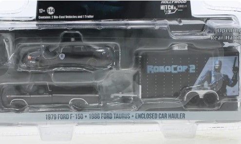 GREEN31150-A - FORD F-150 1979 et FORD Taurus 1986 de la police de Détroit ROBOCOP 2 sous blister - 1