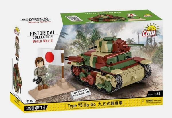 COB3115 - Char Type 95 HA-GO Japonnais - 380 Pièces - 1