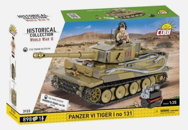 COB3123 - Char PANZER VI Tiger I N°131 - 898 Pièces - 1