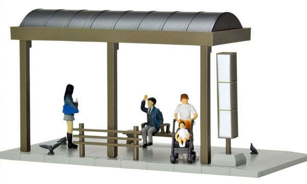 TOM312369 - Arrêt de bus avec personnage et accessoires - 1