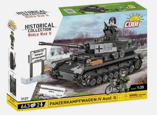 COB3127 - Char PANZERKAMPFWAGEN IV Ausf. G - 643 Pièces - 1