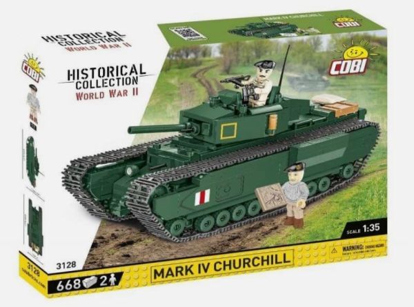 COB3128 - Char MARK IV Churchill - 668 Pièces - 1