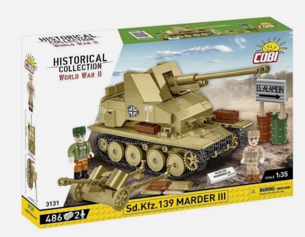 COB3131 - Char Sd.Kfz. 139 MARDER III - 486 Pièces - 1