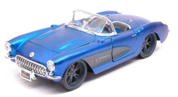 MST31323BL - CHEVROLET Corvette cabriolet 1957 Bleu - 1