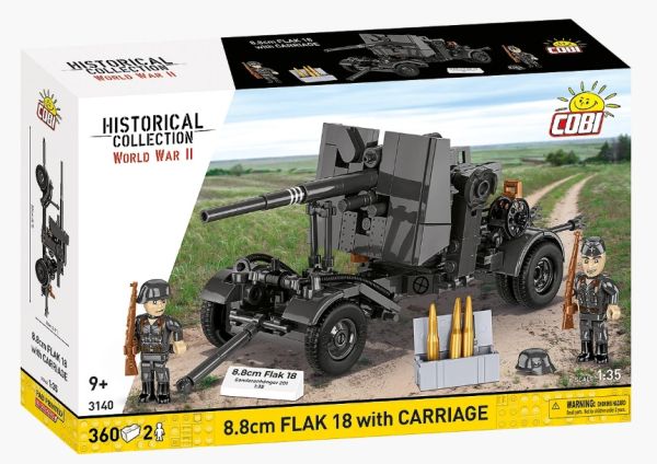 COB3140 - Canon antiaerien 18 de 8.8cm - 360 pièces - 1