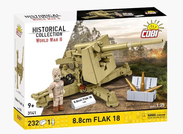 COB3141 - Canon 18 - 8.8 cm - 232 pièces - 1