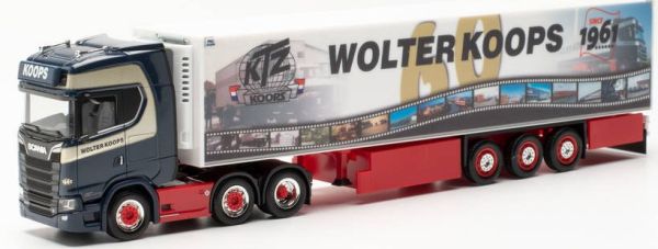 HER314367 - SCANIA CS 20 HD 6X2 semi remorque frigorifique WOLTER KOOPS ANNIVERSARY TRUCK - 1