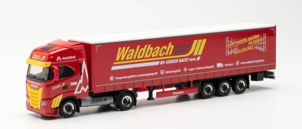 HER314411 - IVECO S WAY 4x2 semi remorque WALDBACH LOGISTIK - 1