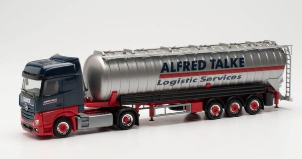 HER314725 - MERCEDES ACTROS BIGSPACE 18 ADR 4x2 semi remorque 3 essieux ALFRED TALKE - 1