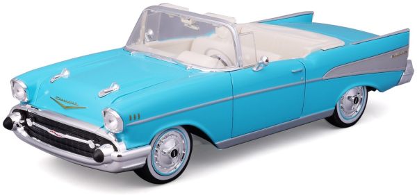 MST31476BL - CHEVROLET Bel Air cabriolet 1957 Bleu - 1