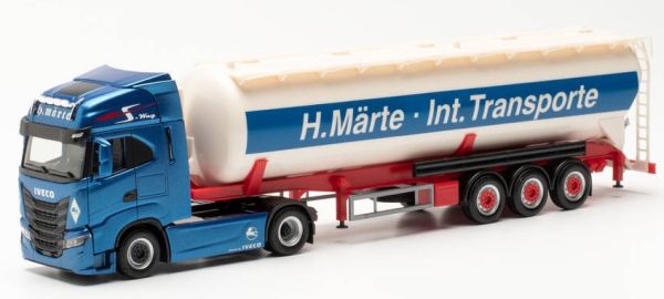 HER314862 - IVECO S-way 4X2 semi remorque silo 3 essieux MARTE - 1