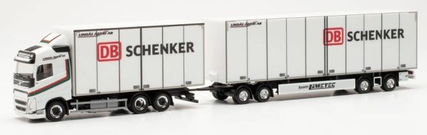 HER314909 - VOLVO FH GL 2020 6X4 avec remorque 4 essieux DB SCHENKER - 1