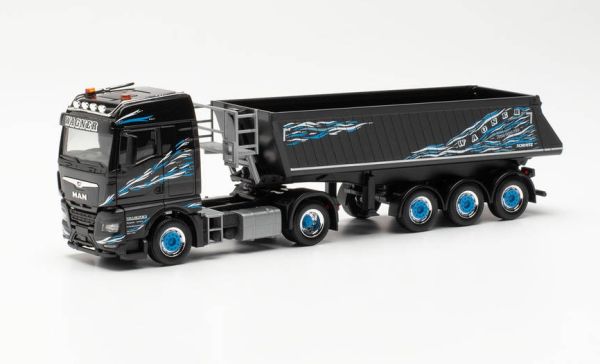 HER315135 - MAN TGX GM 4x2 avec remorque benne 3 essieux WAGNER MITTELESCHENBACH - 1