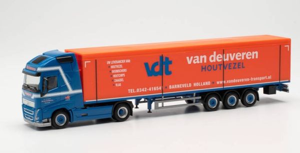 HER315463 - VOLVO FH GL 2020 semi remorque a fond mouvant VAN DEUVEREN - 1