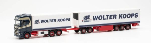 HER315487 - SCANIA CS 20 6x2 avec remorque 5 essieux  WOLTER KOOPS - 1