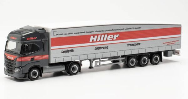 HER315548 - IVECO S-WAY 4x2 semi remorque 3 essieux HILLER LOGISTIK - 1