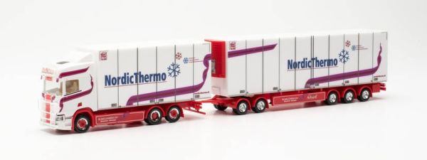 HER315500 - SCANIA CR 20 HD 6x2 avec remorque 5 essieux SALONEN NORDIC THERMO - 1