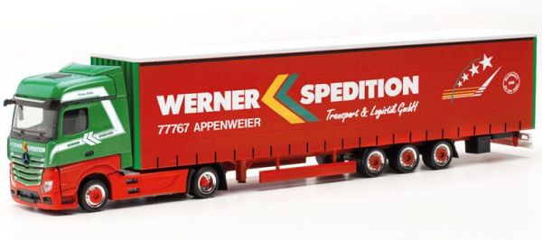 HER317214 - MERCEDES-BENZ Actros 4x2 avec remorque 3 Essieux WERNER - 1