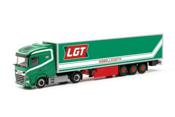 HER317245 - DAF XG 4x2 avec remorque 3 essieux LGT Logistics - 1