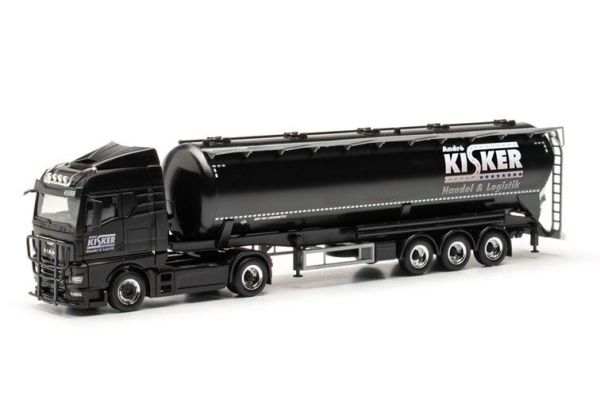 HER317252 - MAN TGX GM 4x2 avec remorque silo 3 essieux KISKER - 1