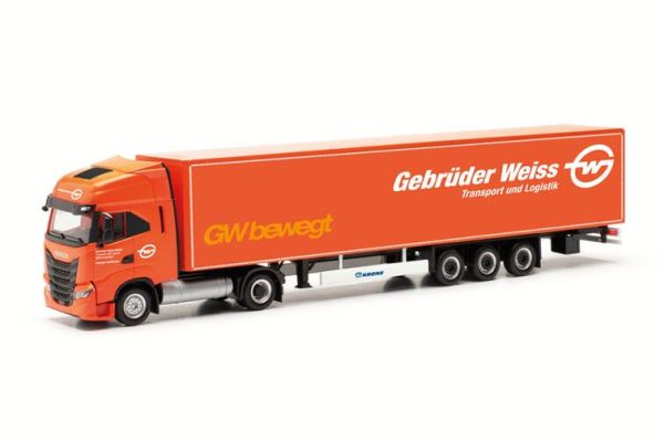 HER317344 - IVECO S-Way LNG 4x2 avec remorque 3 essieux GEBRUDER WEISS - 1