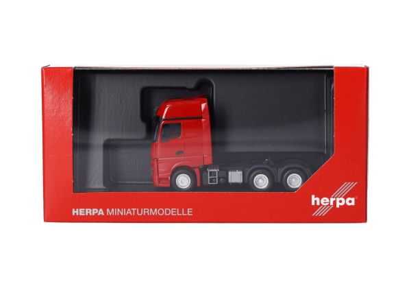 Herpa 1/87 Mercedes Actros L Gigaspace 3 Essieux (6x4) Bleu Clair – Réf 317917-002