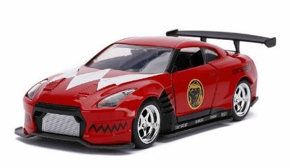 JAD31827 - NISSAN GT-R (R35) POWER RANGER Rouge - 1